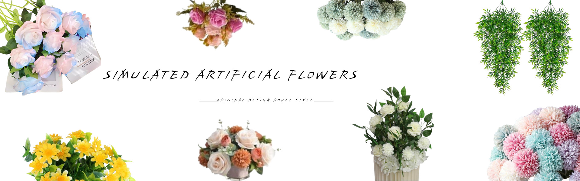 qualité Faux bouquet de fleurs usine